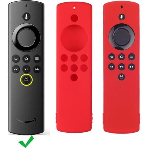 For Amazon Fire TV Stick Lite Silicone Case Protective Cover Skin Remote Control X4YE