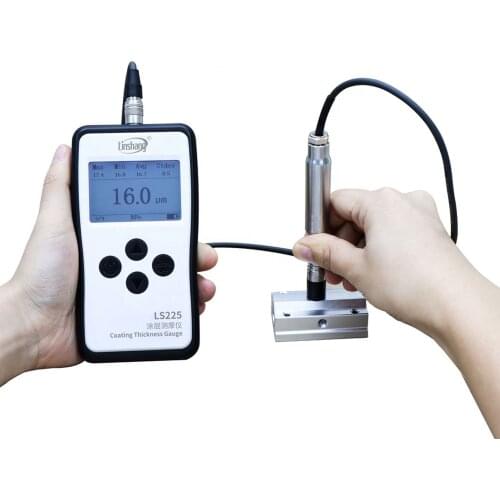 Eddy Current Plating Thickness tester LS225+N1500 for Anticorrosive aluminum copper plates non-conductive coatings Thickness