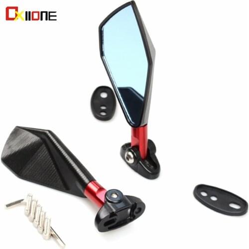 Universal Motorcycle Mirror View Side Rear Mirror Side mirrors For Ducati Streetfighter S 848 1199 Superleggera 1299 Panigale