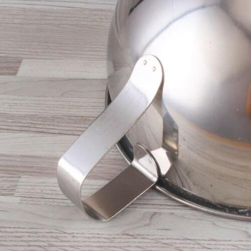 Stainless Steel Funnel Kitchen Oil Liquid Canning Hopper Filter Wide Mouth Tool 896A
