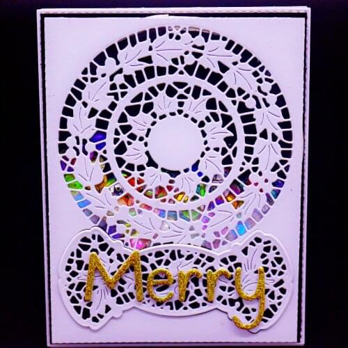 YLCD1513 Flower Cover Metal Cutting Dies For Scrapbooking Stencils DIY Album Cards Decoration Embossing Folder Die Cuts Tools