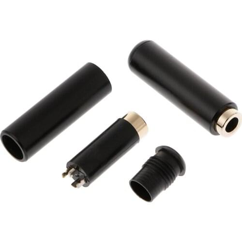 3Pcs Headphone 4 3.5mm Stereo Female Jack Socket Connector Solder DIY 270B