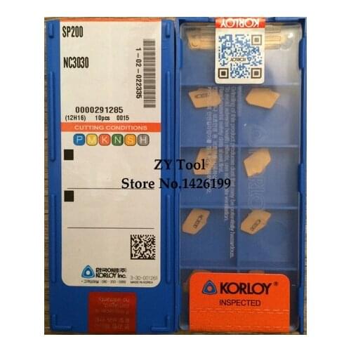 Authentic single head slot blade, nc cutting blade SP200 NC3030 insert SPB32-2 SPB26-2 apply processing steel