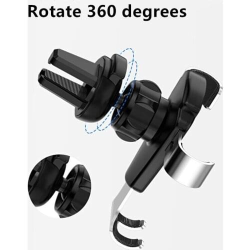 Car Air Vent Clip Stand Cell Phone Holder for Lexus rx330 Outlander 3Bbmw e53 Tiguan 2 Prius 30 Lada Vesta Peugeot 307 Bmw e34