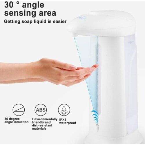 330ml Infrared Automatic Induction Home Hotel Bathroom Hand Washing Liquid Storage Soap Dispenser