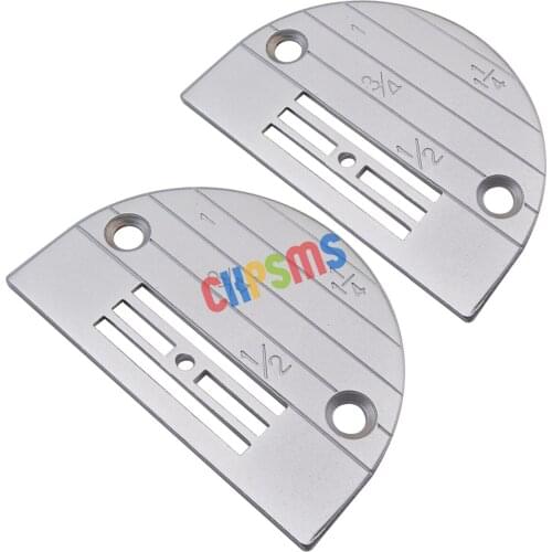 2PCS #20160LGW NEEDLE PLATE FOR SINGLE NEEDLE INDUSTRIAL SEWING MACHINES