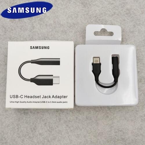 Samsung Type C 3.5 Jack Earphone Cable USB C To 3.5mm AUX Headphones Adapter For Galaxy S20 Plus Ultra Note 10 Plus A8S A90 A60