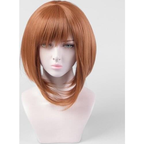 My Hero Academia Cosplay OCHACO URARAKA Wig Costume Boku no Hero Academia Short Black Synthetic Hair Halloween Party Wigs