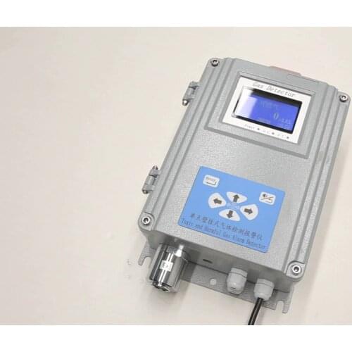 Wall mounted LCD display AC220V NDIR CO2 gas monitors Infrared carbon dioxide gas detector