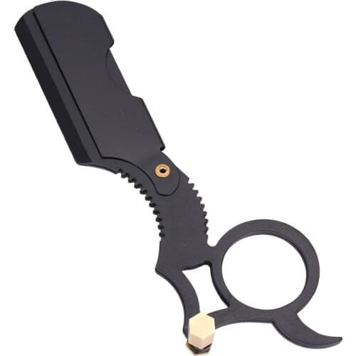 New Men Shaving Tool Stainless steel Straight Edge Barber Razor Hairdresser Beard Shaver Knife Hair Removal