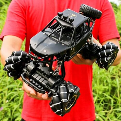 1:16 4WD RC Car Updated Version 2.4G Radio Control RC Car Toys Remote Control Alloy Cars Off-Road Trucks Boys Toys For Kids Xmas