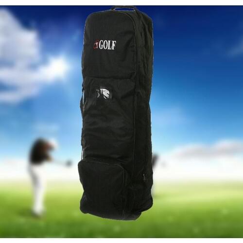 Golf Bags Travel Golf Waterproof Nylon Aviation Bag With Wheels Club Storage Cover Portable Foldable Airplane Travelling Bag