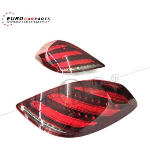 W222 tail light fit for S-class W222 2014-2019year to S63 tail light with flowing LED
