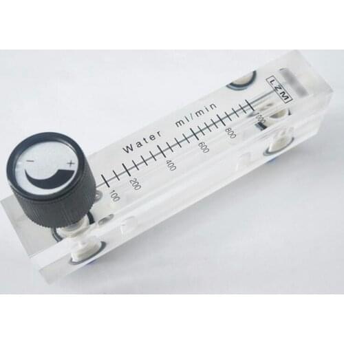 1-10 2-25 4-40 10-100 25-250 40-400 60-600 100-1000LPM LZM-6T Liquid Water Flowmeter Rotameter With Valve Fit 6/8/10/12mm Tube