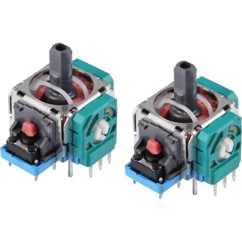 2pcs Joystick Thumbstick replacement repair parts Sensor Module Potentiometer For Sony PS4 Controller Gamepad