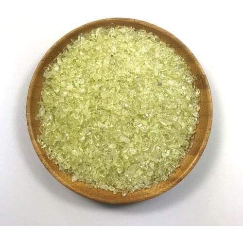 50g Small Mini Citrine Yellow Tumbled Crystals Quartz Gravel Original Stone For Buddhist Minerals Specimen