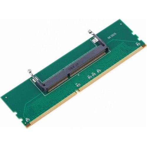 DDR3 Laptop 200 Pin SO-DIMM to Desktop 240 Pin DIMM Memory RAM Connector Adapter DDR3 Adapter laptop Internal Memory to Desktop