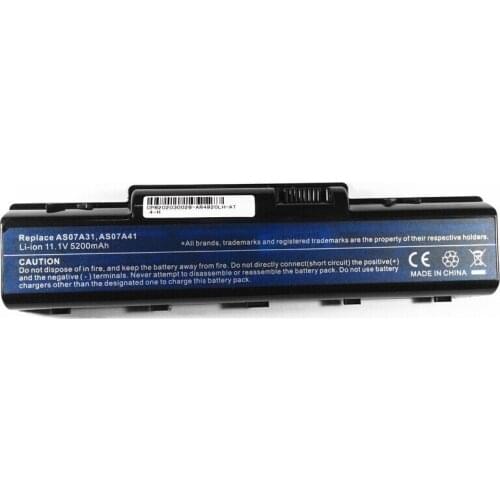 Laptop Battery For Acer AK.006BT.020 AK.006BT.025 AS07A31 AS07A32 AS07A41 AS07A42 AS07A51 AS07A52 AS07A71 AS07A72