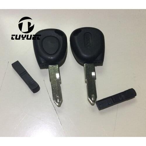 Car Key Case For Peugeot 206 Transponder Key shell Blanks For Citroen C2