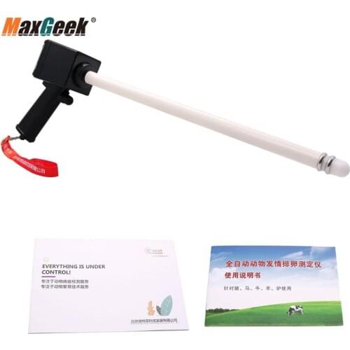 Maxgeek Cow Horse Ovulation Detector Tester w/ 2.6" LCD Display Automatic Detection Veterinary Equipment