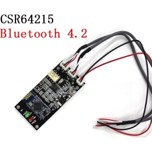 DYKB DC 12V APT-X Bluetooth 4.2 Receiver Audio Receiver Board Wireless Stereo CSR64215 For car phone iPhone Bluetooth Amplifers