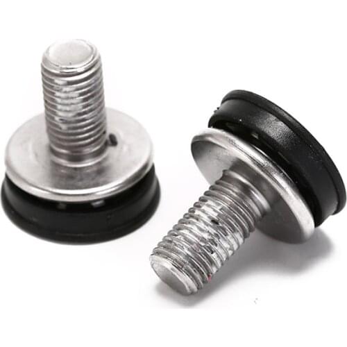 2 PCS Steel Crank Bolts Cycle Bike Bicycle Bottom Bracket Axle Allen Key Crank Arm Bolts M8 Screw