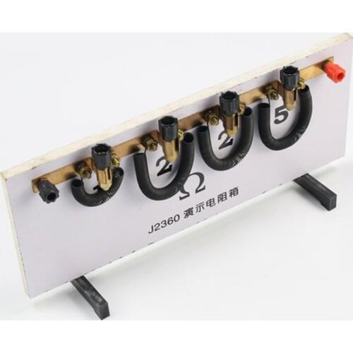 J2360 Electrical experimental equipment Resistance box demonstration Physics teaching instrument Circuit ohm