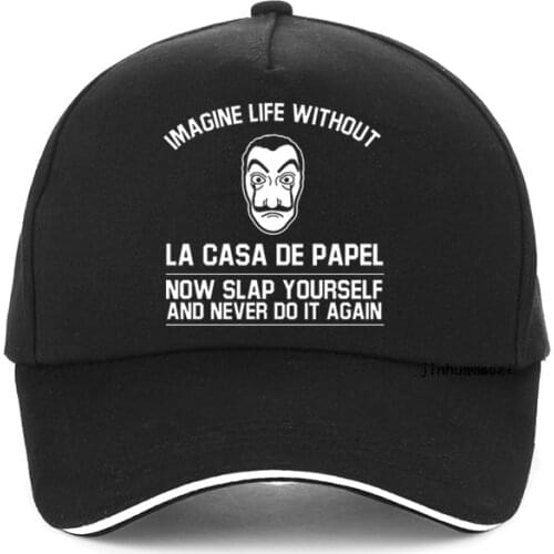 La Casa De Papel Dad hat Money Heist caps TV Series House of Paper Baseball cap Funny Female The House of Paper snapback hats