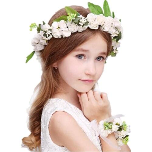 Korean Bridal Flower Simulation Rose Studio Wedding Dress Dance Mori Series Accessories Headdress