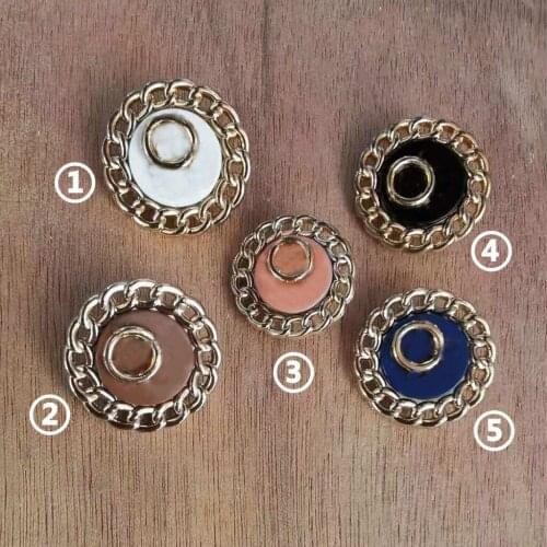 Round button metal zippeull pendant 10 pieces a lot white black blue zipper pendant same button is available 10 pieces a pack