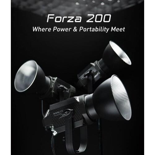 Nanlite Nanguang 200 200W Photography lighting Outdoor 5600K LED Monolight COB Light Bowens Mount Camera Studio light