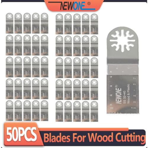 NEWONE 32X40mm Stainless steel oscillating tool multi purpose tool Saw Blades for wood cutting blades accessories maultmaster