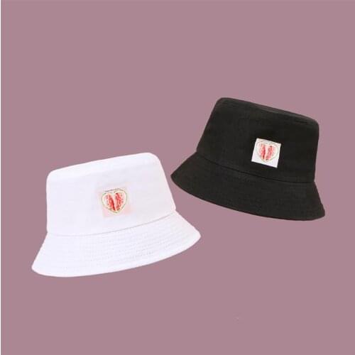 Watermelon Love Bucket Hat Fisherman Hat Outdoor Travel Hat Sun Cap Hats for Men and Women 45