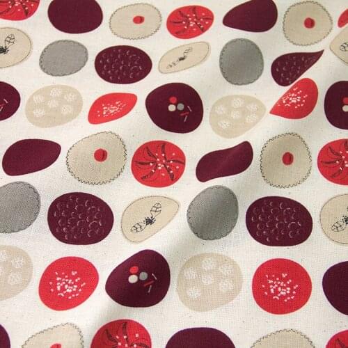 Half-Meter Japanese Kokka DIY Patchwork Quilting Fabric Cotton Fabric Circular A