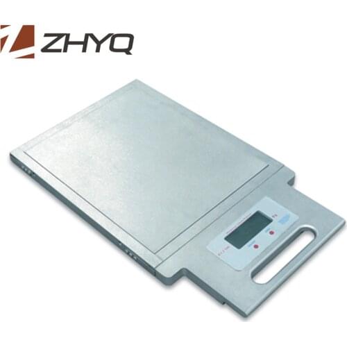 Portable vehicle axle weighing scales