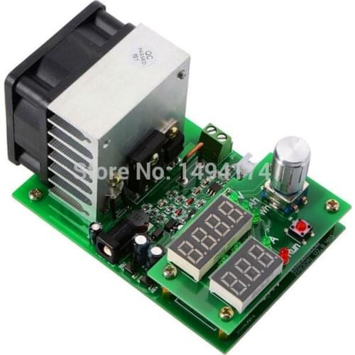 WQScosea Q8S-254 10A 1-30V 60W Constant Current Checker Electronic Load Discharge 18650 12v 24v Battery Capacity Tester Meter