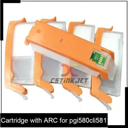 CSTINKJET 2 sets Ink Cartridge PGI 580 CLI 581XL with ARC chip for Canon Pixma TR7550 8550 TS6150 6151 6250 9550 705 8350 6350