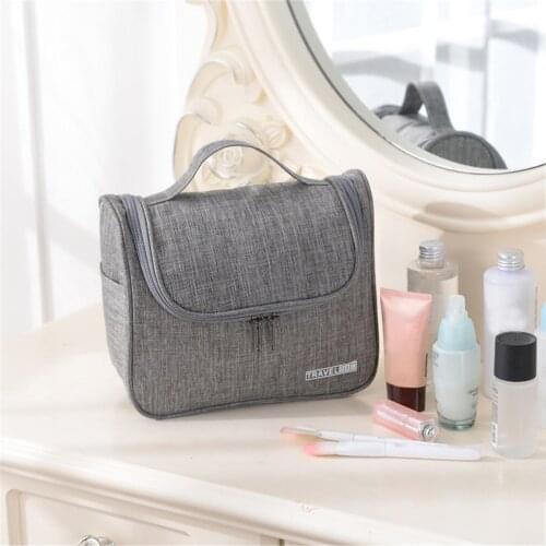 Travel Portable Women Makeup Bag Large Capacity Toiletries Organizer Storage Cosmetic Cases Zipper Wash Beauty Jewelry Pouch