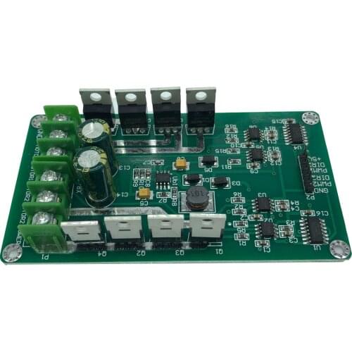 10A Dual-channel Motor Drive Module, High-power H-bridge, Strong Brake Function, DC Motor Drive Board