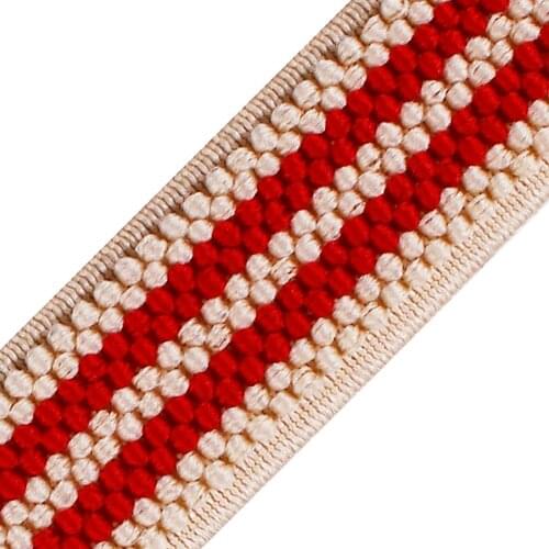 T2540 DIY Clothes Sofa Curtain Edge Decorative Bag Belt 19mm Polyester Elastic Stretch Ribbon Sewing Triming Craft 5Y