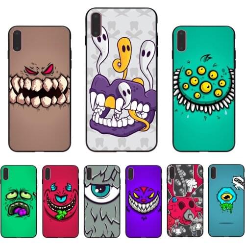 IMIDO FACES Cases Shell For Iphone 6 6S 6PLUS 6SPLUS 7 8 7PLUS 8PLUS X XS XR XSMAX 5 5S SE