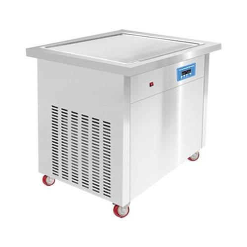 Small Fried Yogurt Machine Home Electric Fry Pan Ice Cream Rolled Fried Ice Cream Yogurt Roll Machine Commercial Use and Home