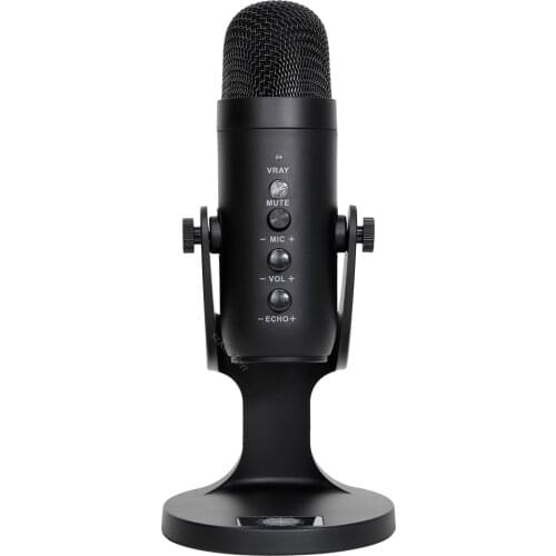 Professional Condenser Microphone Gaming Video Recording USB Microphone for PC Computer Studio Streaming Podcasting YouTube Mic