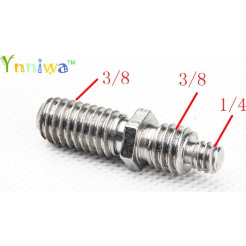 10pcs Ball Head Tripod Monopod 1/4 or 3/8 Three Conversion Dual-Purpose Tripod Screw for Ball Head Camera Photographic Equipment