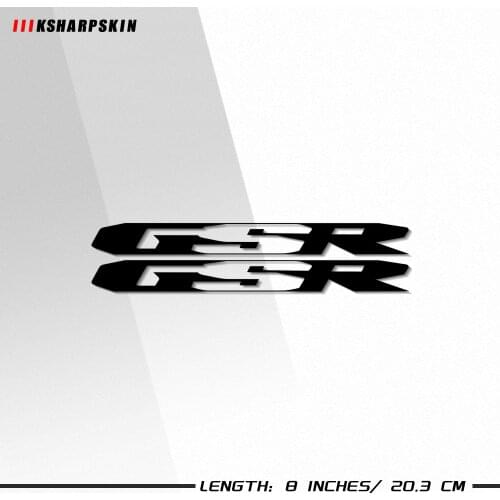 Motorcycle sticker accessories bike Fuel tank Wheels helmet notebook Luggage reflective MOTO sign sticker For SUZUKI GSR gsr