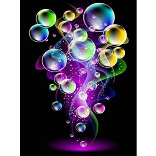 Colored Flowers DIY Embroidery Cross Stitch 11CT Kits Craft Needlework Set Printed Canvas Cotton Thread Home Design