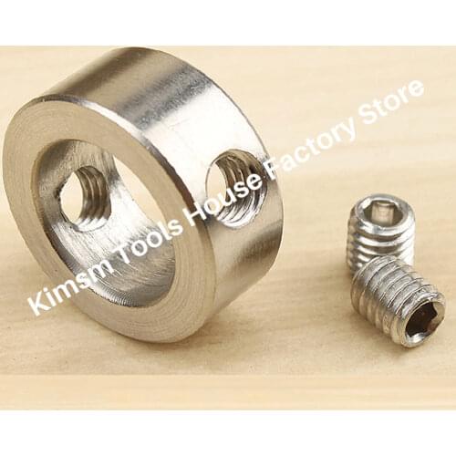 Drill Bit Limit Ring Set Positioning Ring Stainless Steel Hand Tools For Woodworking Optical Axis Bit Locator Limiter Drills Set