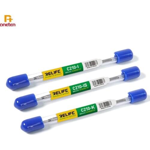 Relife C210 Series Soldering Iron Tip C210-I IS K Applicable For JBC T210 Solder Station Sugong T26 Welding Repair