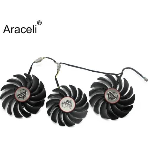 PLD10010B12HH PLD09210B12HH 4Pin Cooler Fan GTX1080Ti For MSI GEFORCE GTX 1080 Ti Gaming X Trio Graphics Card Cooling Fans