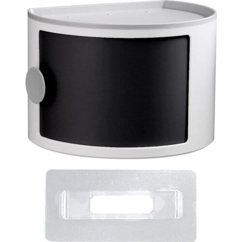 Waterproof Punch-free Bathroom Toilet Tissue Holder Cosmetic Storage Box Case